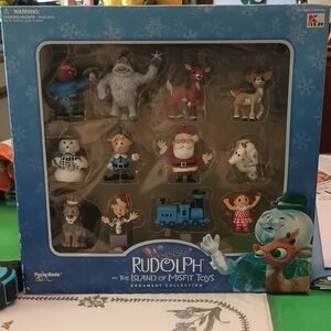 Rudolph And The Island Of Misfit Toys Vintage Exclusive Kmart Ornament Set